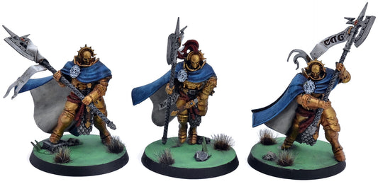 STORMCAST ETERNALS 3 Praetors #1 PAINTED Warhammer Sigmar 8695