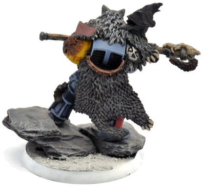 SPACE WOLVES Njal Stormcaller In Terminator Armour #1 METAL 40K Classic 4185