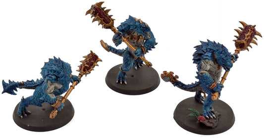 SERAPHON 3 Kroxigor #2 WELL PAINTED Warhammer Sigmar 4192