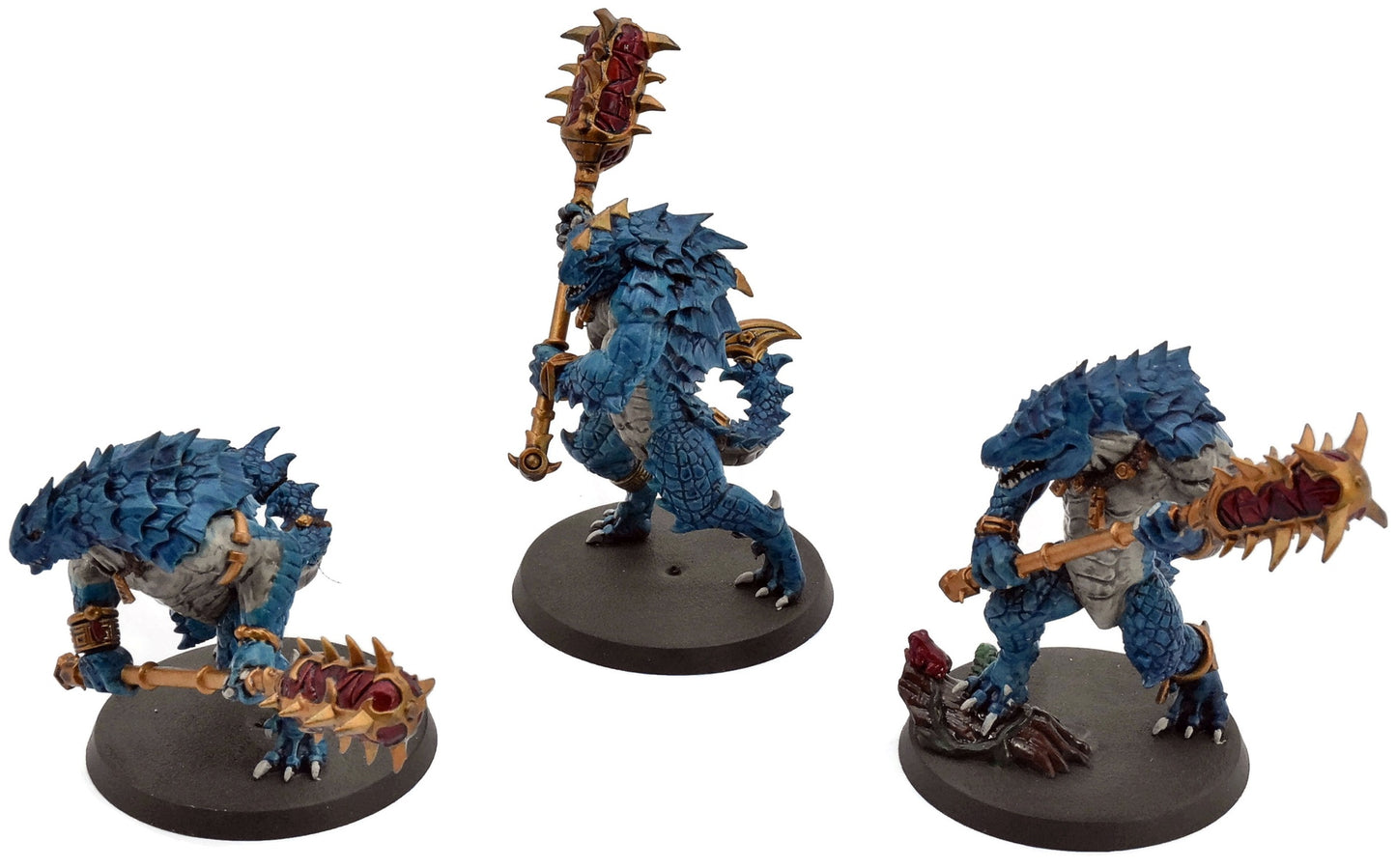 SERAPHON 3 Kroxigor #2 WELL PAINTED Warhammer Sigmar 4192