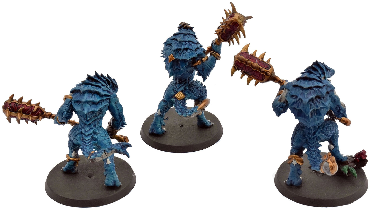 SERAPHON 3 Kroxigor #2 WELL PAINTED Warhammer Sigmar 4192