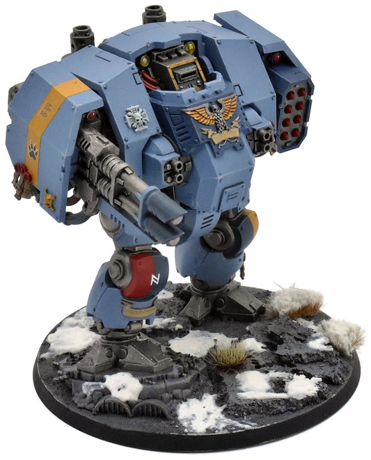 SPACE MARINES Ballistus Dreadnought #1 WELL PAINTED Warhammer 40K 4239