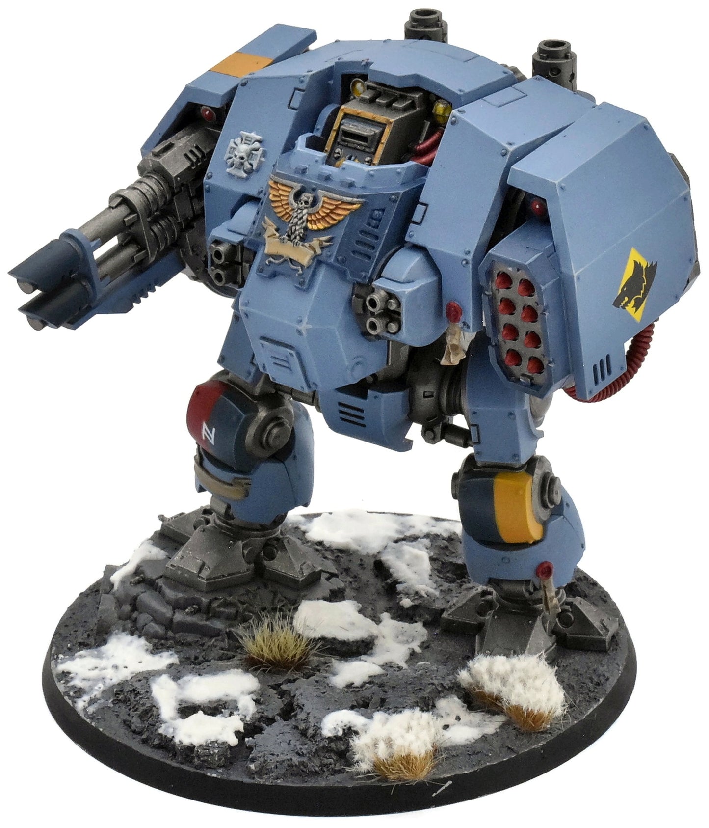SPACE MARINES Ballistus Dreadnought #1 WELL PAINTED Warhammer 40K 4239