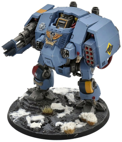 SPACE MARINES Ballistus Dreadnought #1 WELL PAINTED Warhammer 40K 4239