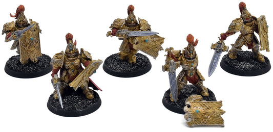 ADEPTUS CUSTODES 5 Custodian Guard Squad #1 Warhammer 40K-9273 4284