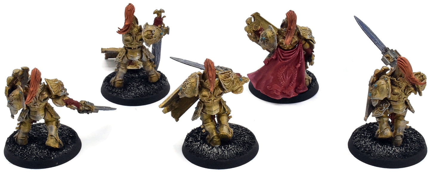 ADEPTUS CUSTODES 5 Custodian Guard Squad #1 Warhammer 40K-9273 4284