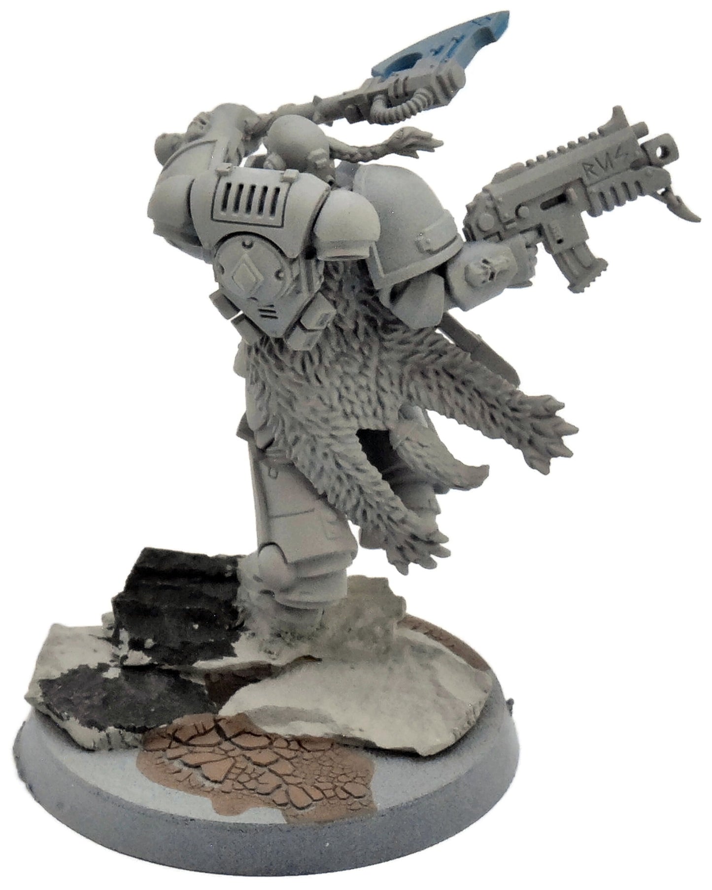 SPACE WOLVES Primaris Lieutenant With Axe #1 Warhammer 40K 4307