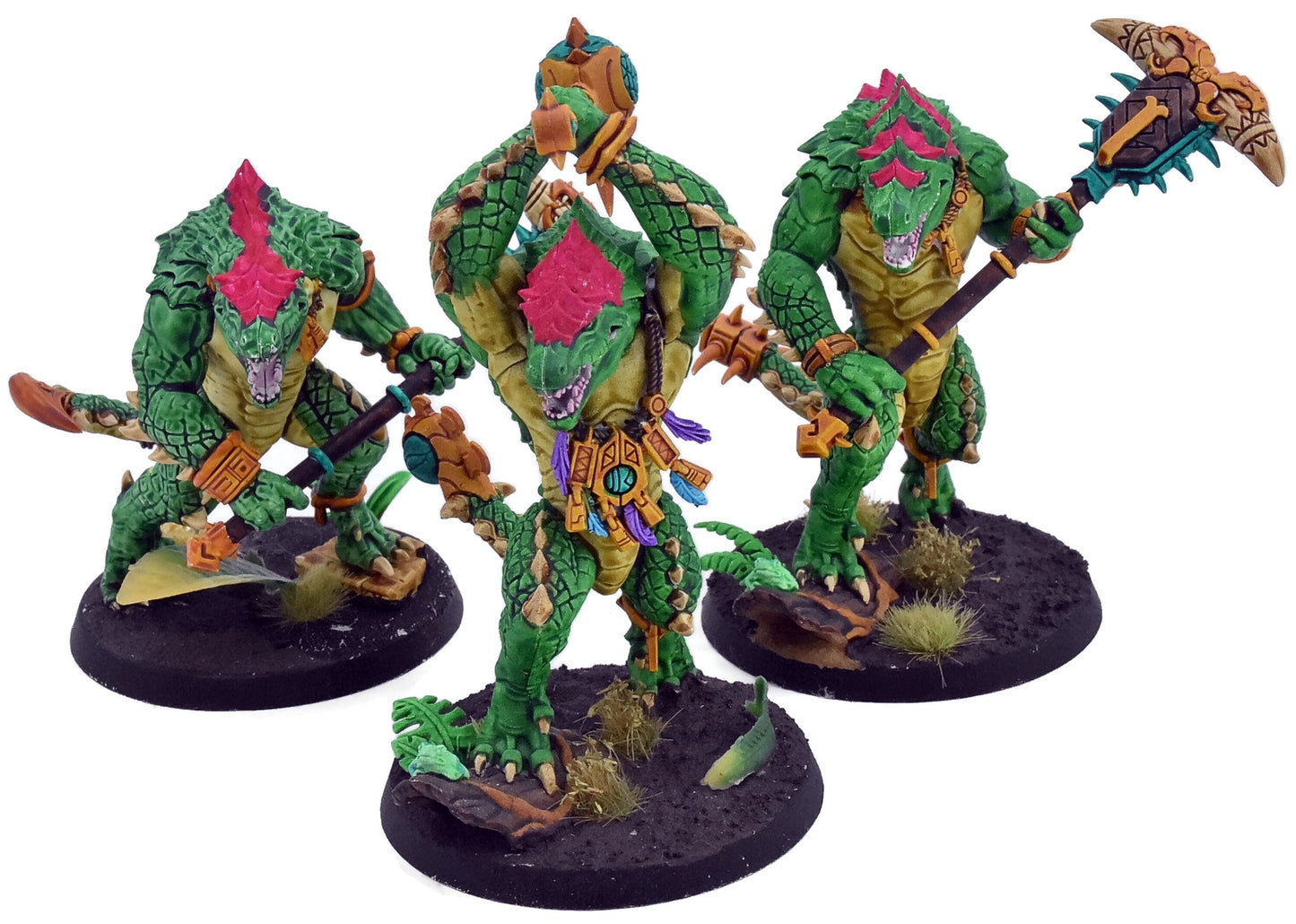 LIZARDMEN 3 Kroxigor #1 Old World 5859