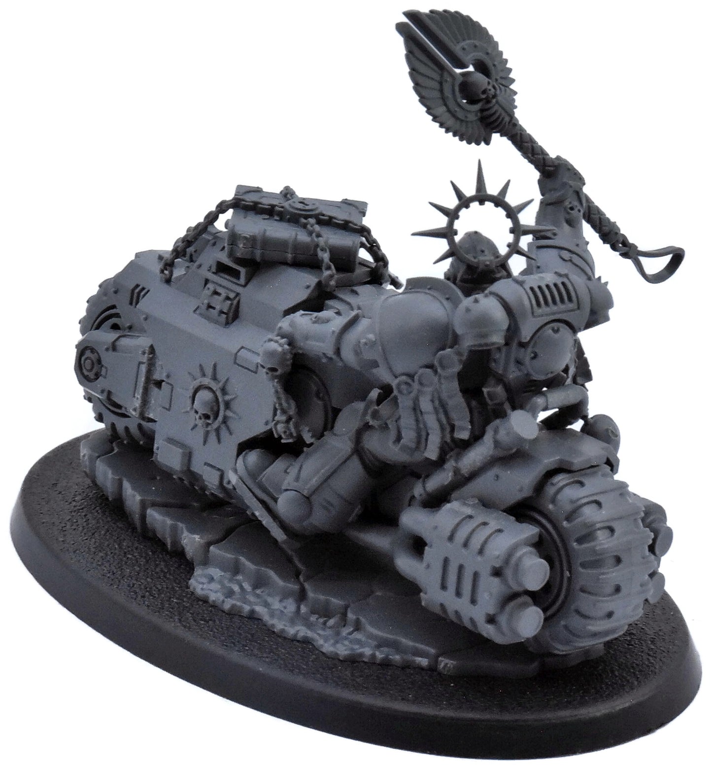 SPACE MARINES Chaplain On Bike #1 Warhammer 40K 8954