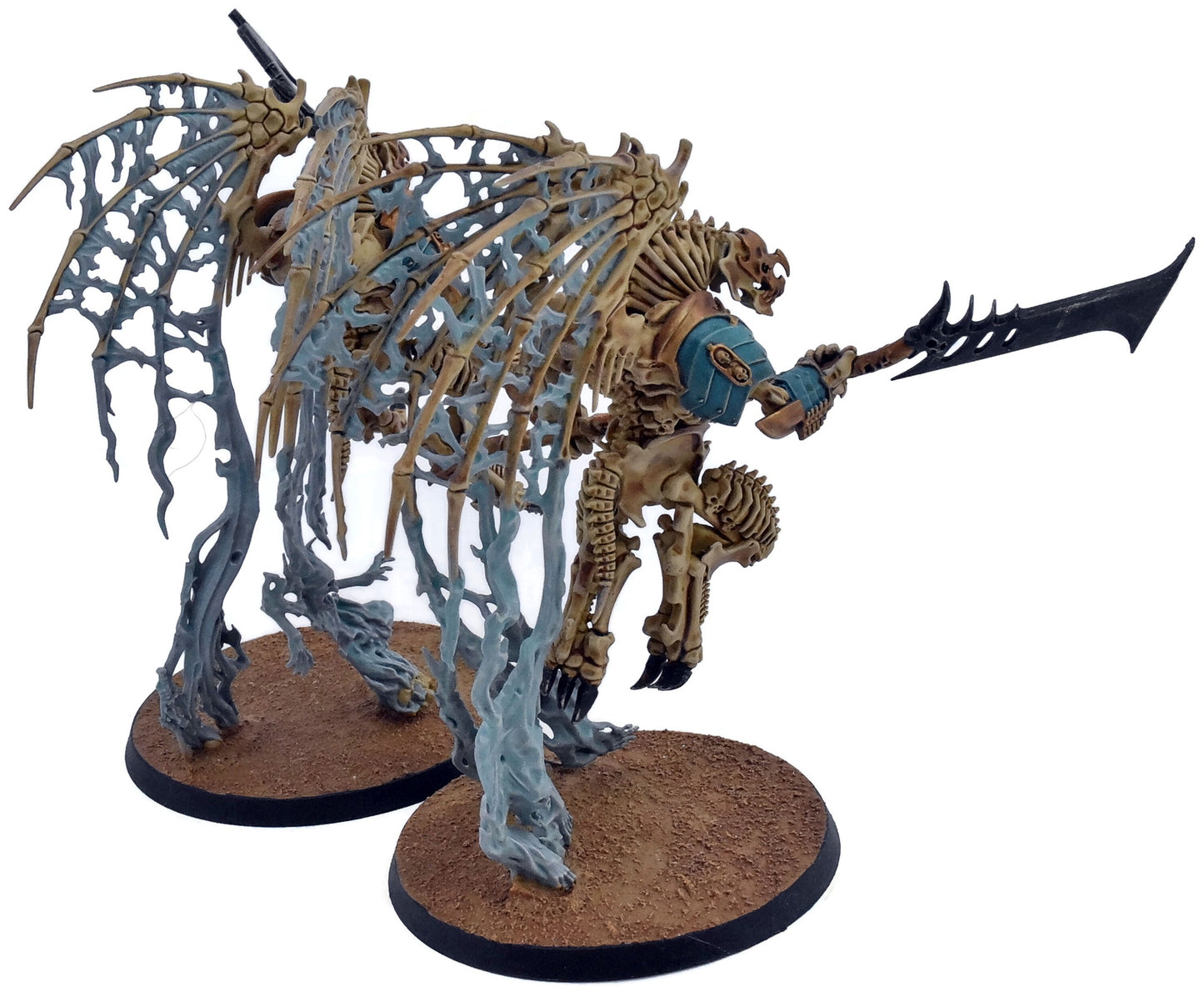 SOULBLIGHT GRAVELORDS 2 Morghast Archai #1 WELL PAINTED Sigmar 5972
