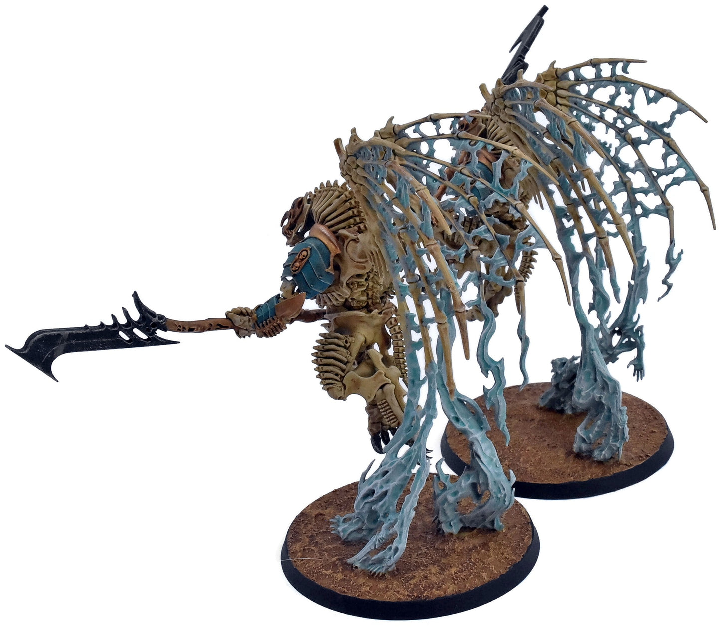SOULBLIGHT GRAVELORDS 2 Morghast Archai #2 WELL PAINTED Sigmar 5989