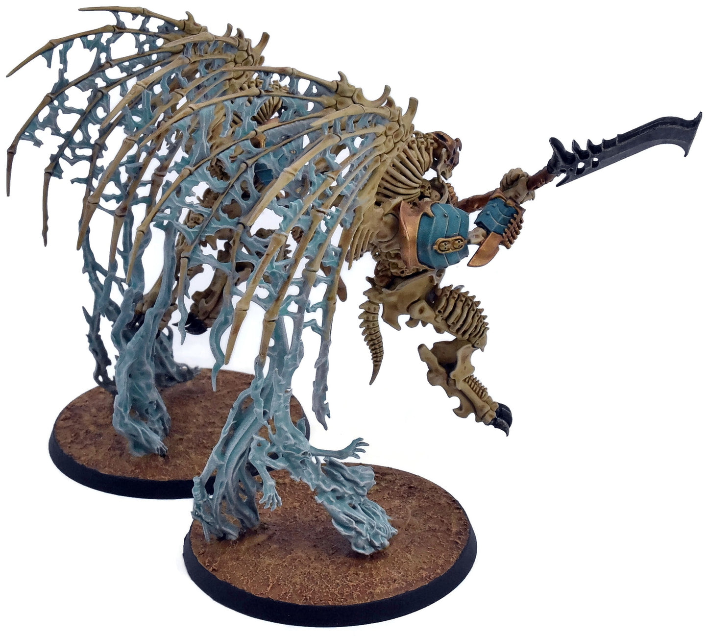 SOULBLIGHT GRAVELORDS 2 Morghast Archai #2 WELL PAINTED Sigmar 5989