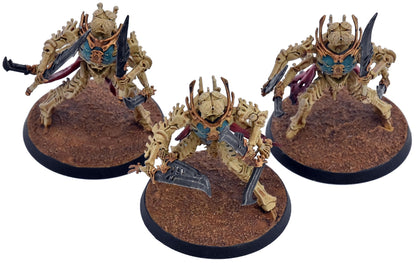 OSSIARCH BONEREAPERS 3 Necropolis Stalkers #1 WELL PAINTED Warhammer Sigmar 6023