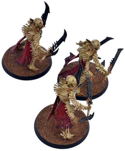 OSSIARCH BONEREAPERS 3 Necropolis Stalkers #1 WELL PAINTED Warhammer Sigmar 6023
