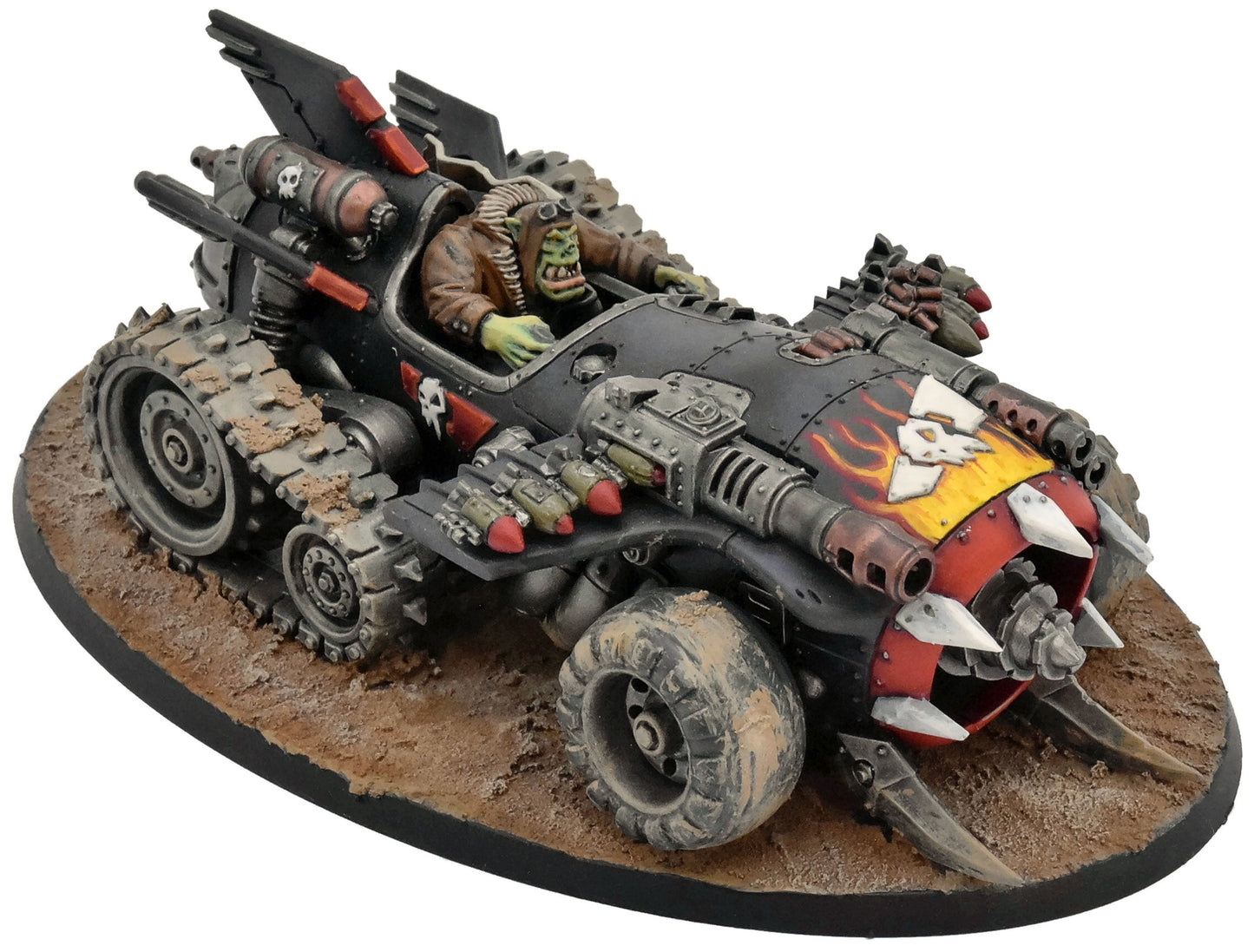 ORKS Mega Trakk Scrapjet #1 PRO PAINTED Warhammer 40K 4611