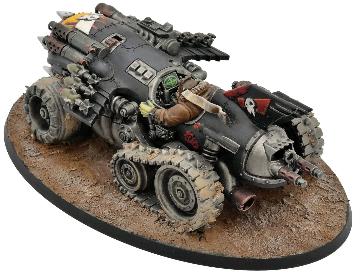 ORKS Mega Trakk Scrapjet #1 PRO PAINTED Warhammer 40K 4611