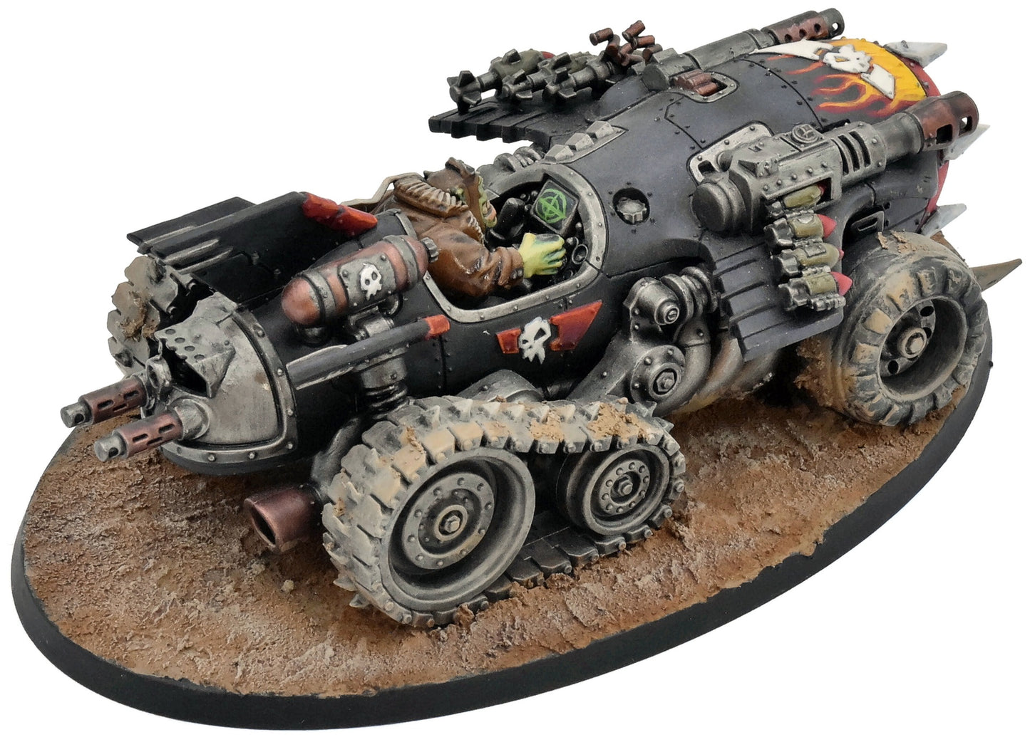 ORKS Mega Trakk Scrapjet #1 PRO PAINTED Warhammer 40K 4611