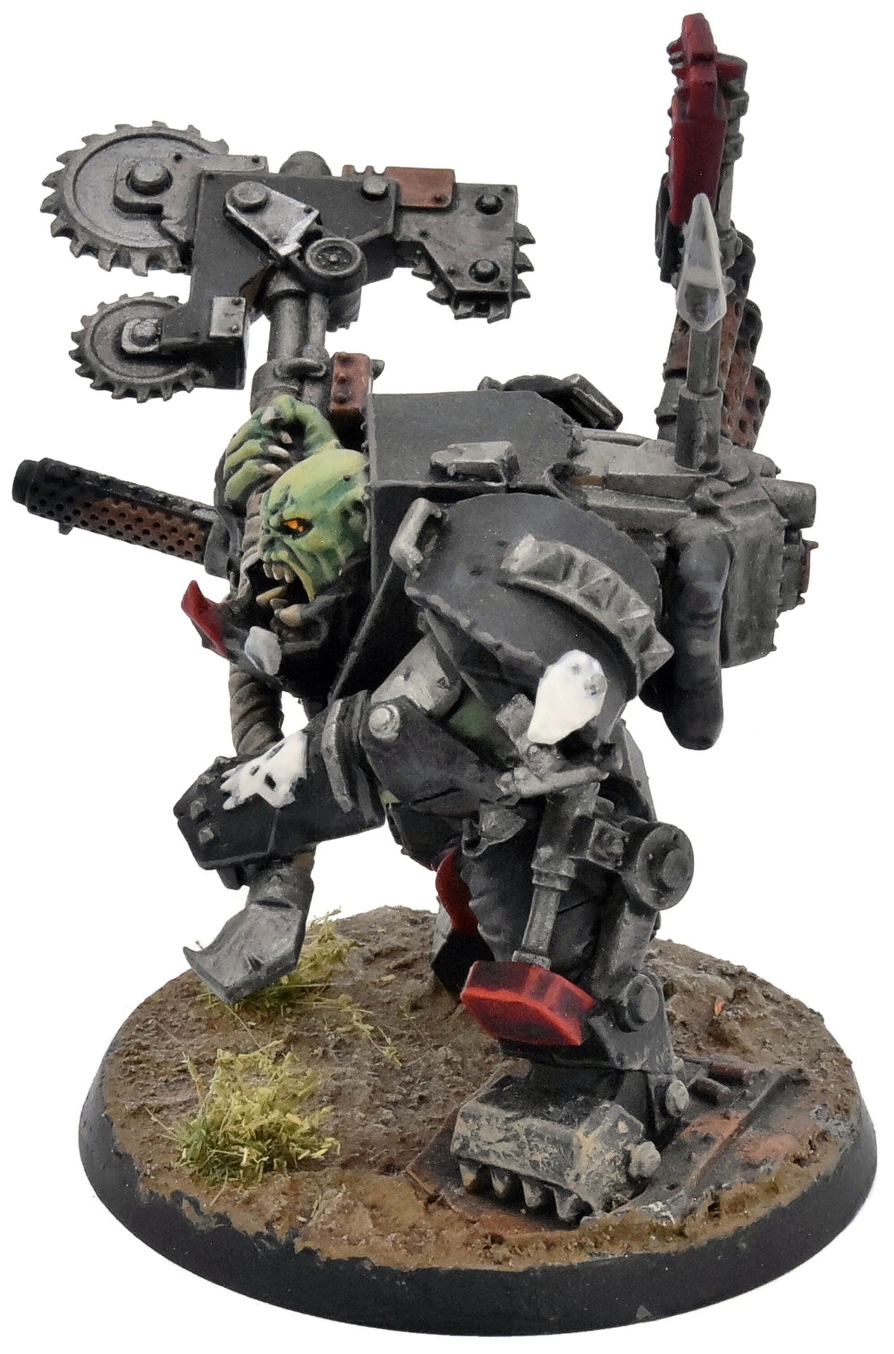ORKS Warboss In Mega Armour #1 PRO PAINTED Warhammer 40K 4635