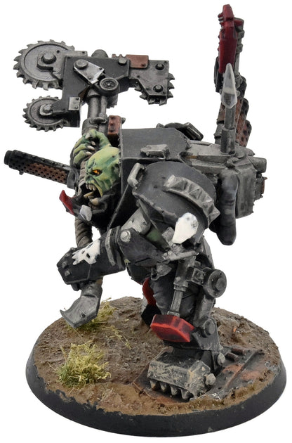 ORKS Warboss In Mega Armour #1 PRO PAINTED Warhammer 40K 4635