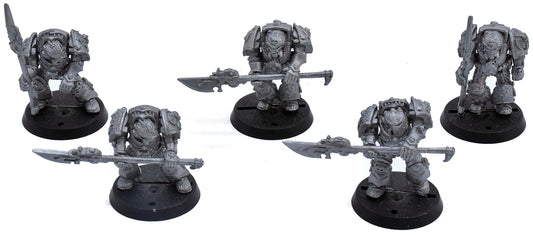 GREY KNIGHTS 5 Terminator Squad #1 METAL Warhammer 40K Rogue Trader Era 9241
