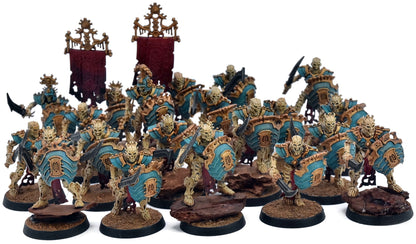 OSSIARCH BONEREAPERS 20 Mortek Guard #1 WELL PAINTED Warhammer Sigmar 6221
