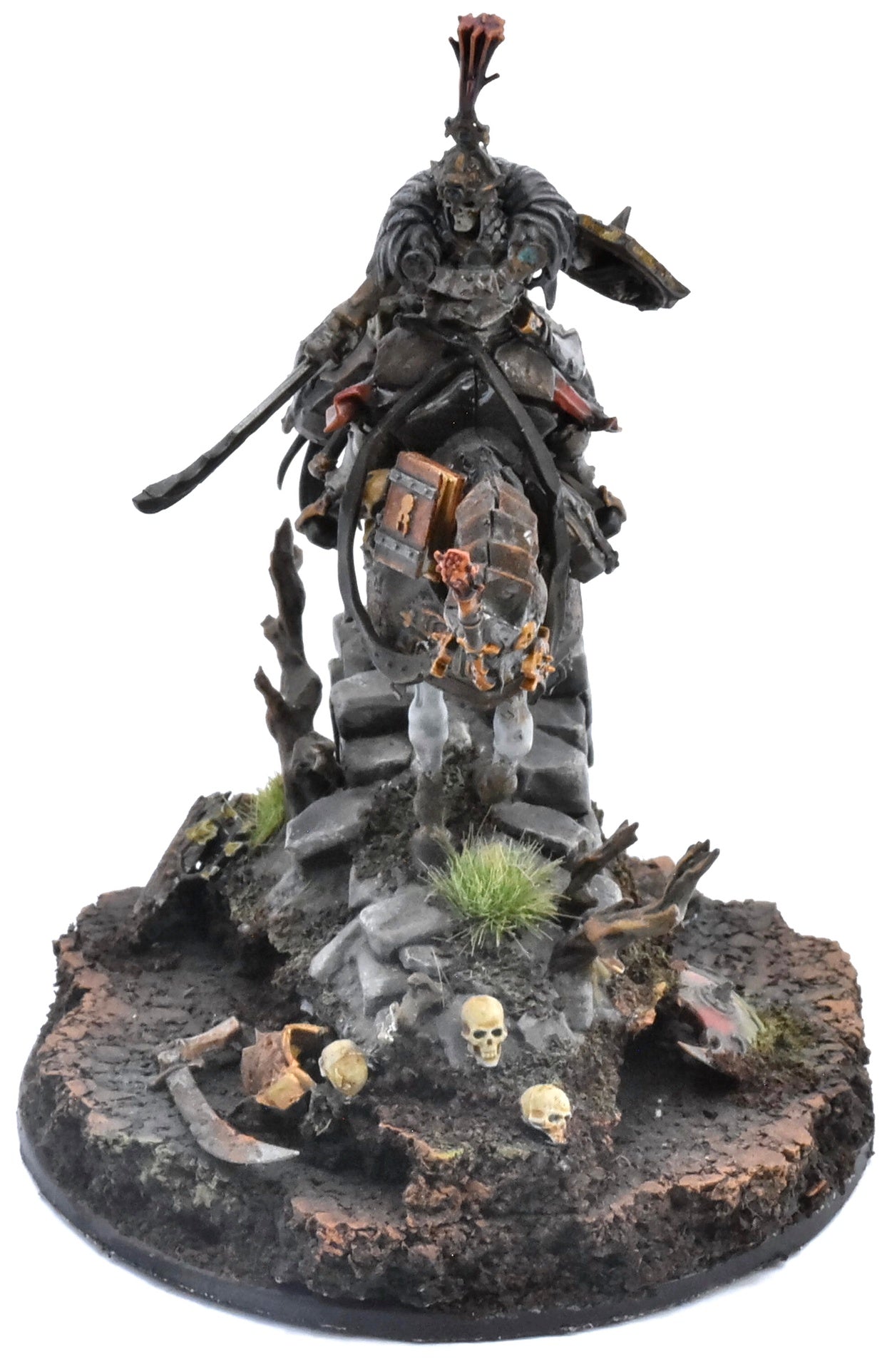 SOULBLIGHT GRAVELORDS Lord On Skeletal Steed #1 PRO PAINTED Sigmar 9340