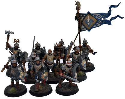 CITIES OF SIGMAR 10 Freeguild Steelhelms #1 WELL PAINTED Warhammer Sigmar 6283