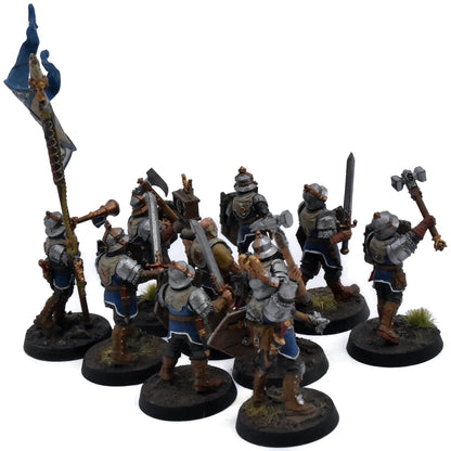 CITIES OF SIGMAR 10 Freeguild Steelhelms #1 WELL PAINTED Warhammer Sigmar 6283