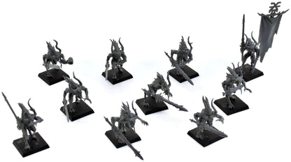 BLADES OF KHORNE 10 Bloodletters Of Khorne #1 Warhammer Sigmar 4796