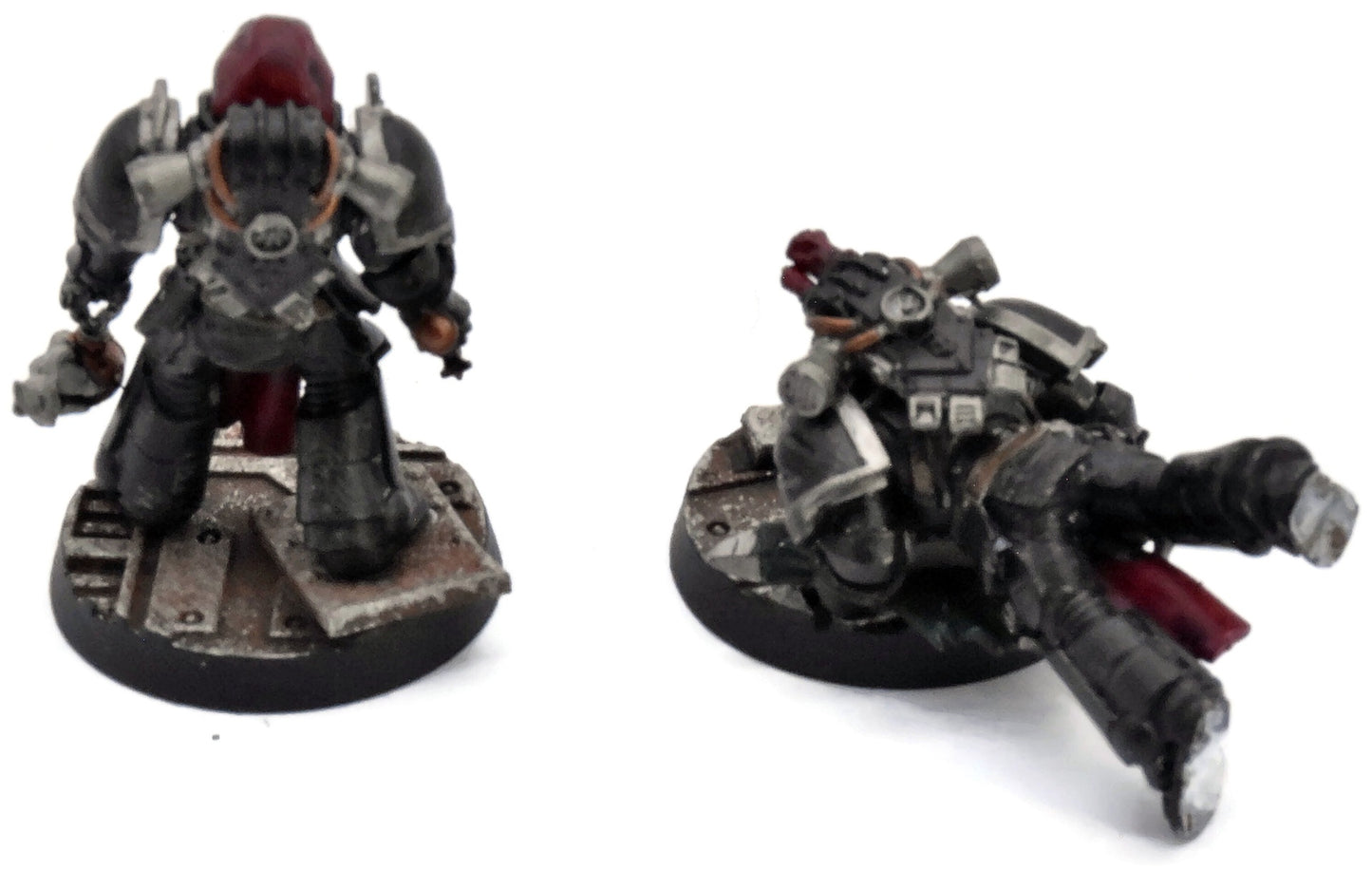 SPACE MARINES 2 Bladeguard Veterans #2 CONVERTED Warhammer 40K 4802