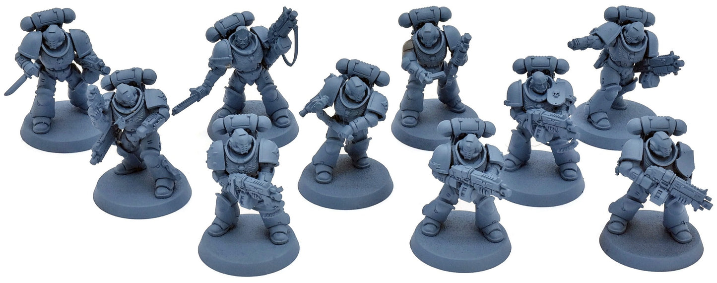 SPACE MARINES 10 Primaris Intercessors #1 Warhammer 40K-9846 4857