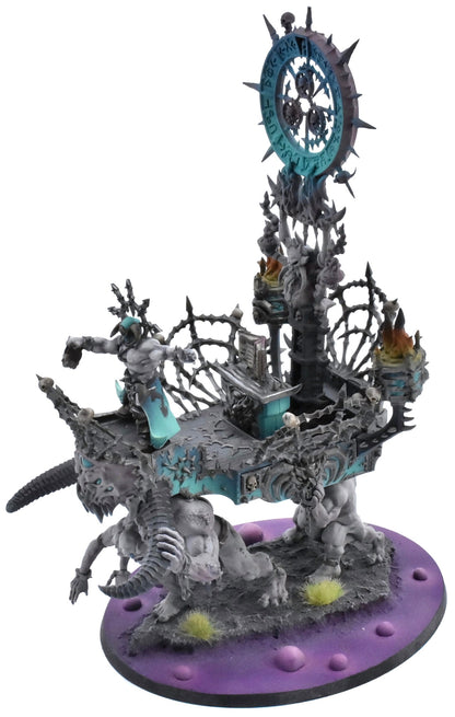 HEDONITES OF SLAANESH Chaos Warshrine #1 PRO PAINTED Warhammer Sigmar 9418
