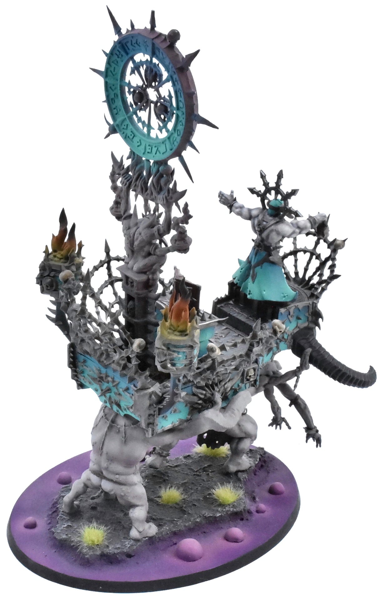 HEDONITES OF SLAANESH Chaos Warshrine #1 PRO PAINTED Warhammer Sigmar 9418