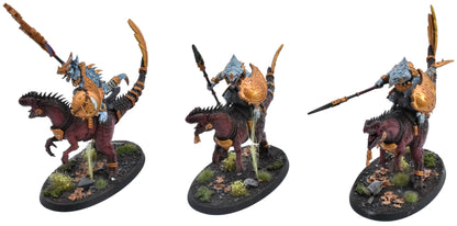 SERAPHON 3 Aggradon Lancers #1 PRO PAINTED Warhammer Sigmar 9456