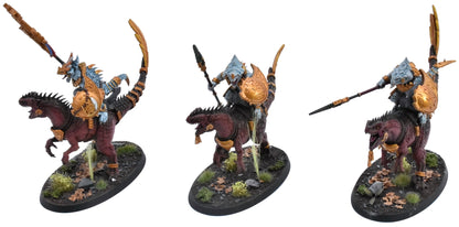 SERAPHON 3 Aggradon Lancers #1 PRO PAINTED Warhammer Sigmar 9456