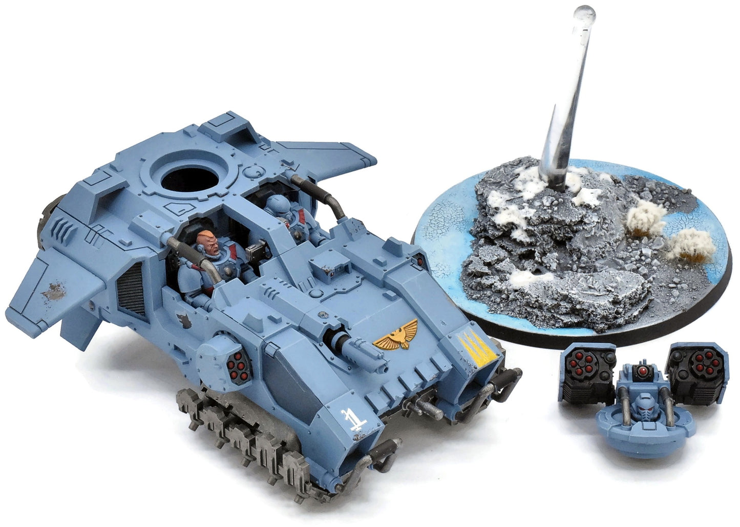 SPACE WOLVES Storm Speeder Thunderstrike #1 Warhammer 40K 4918