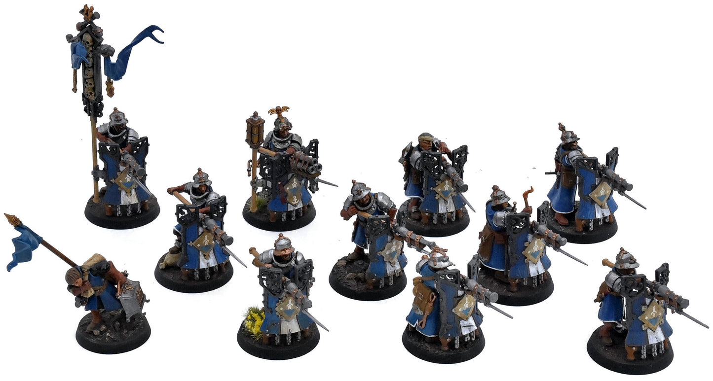CITIES OF SIGMAR 11 Freeguild Fusilliers #1 WELL PAINTED Sigmar 6405