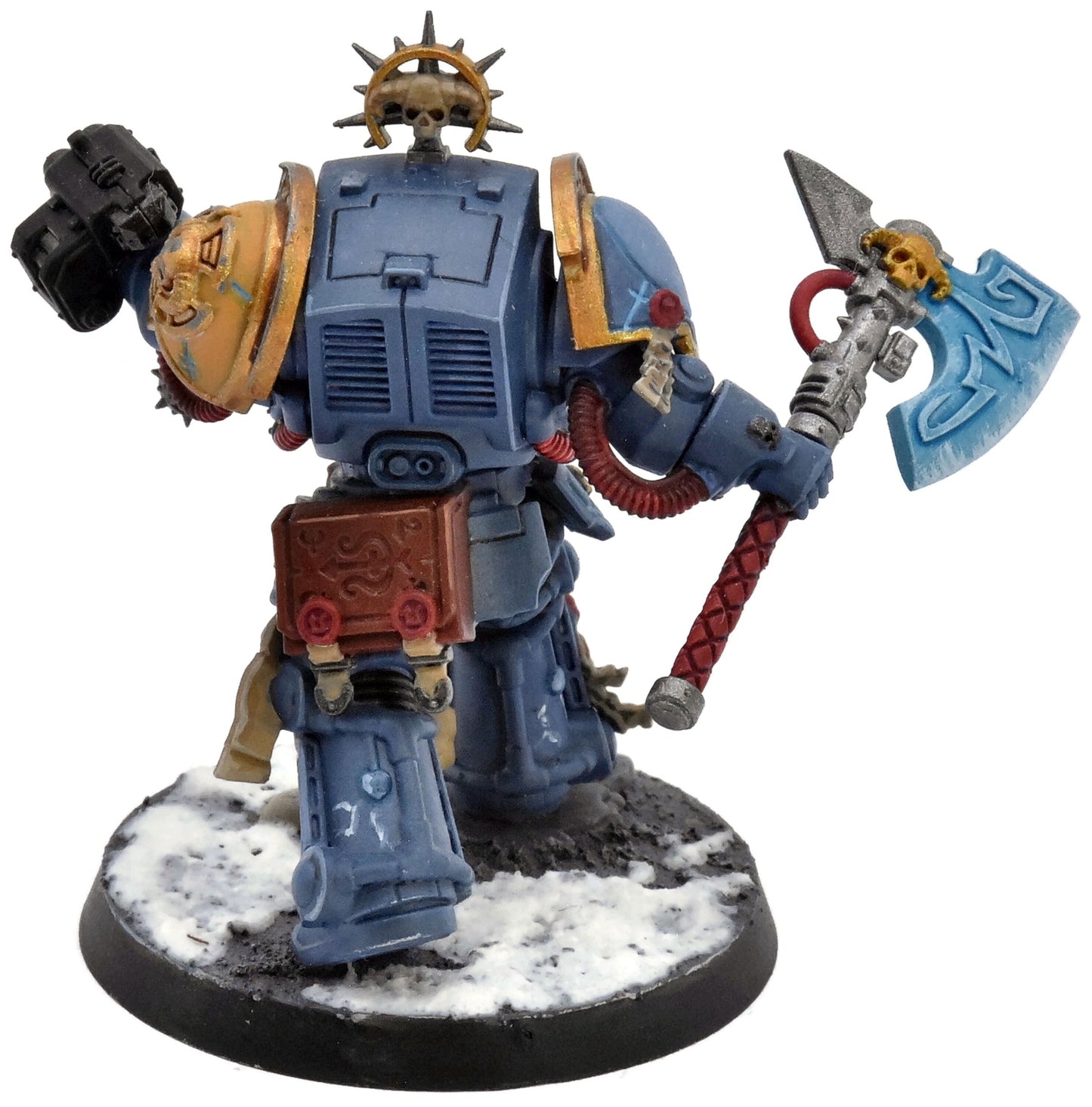 SPACE WOLVES Librarian In Terminator Armour #1 Warhammer 40K 4987