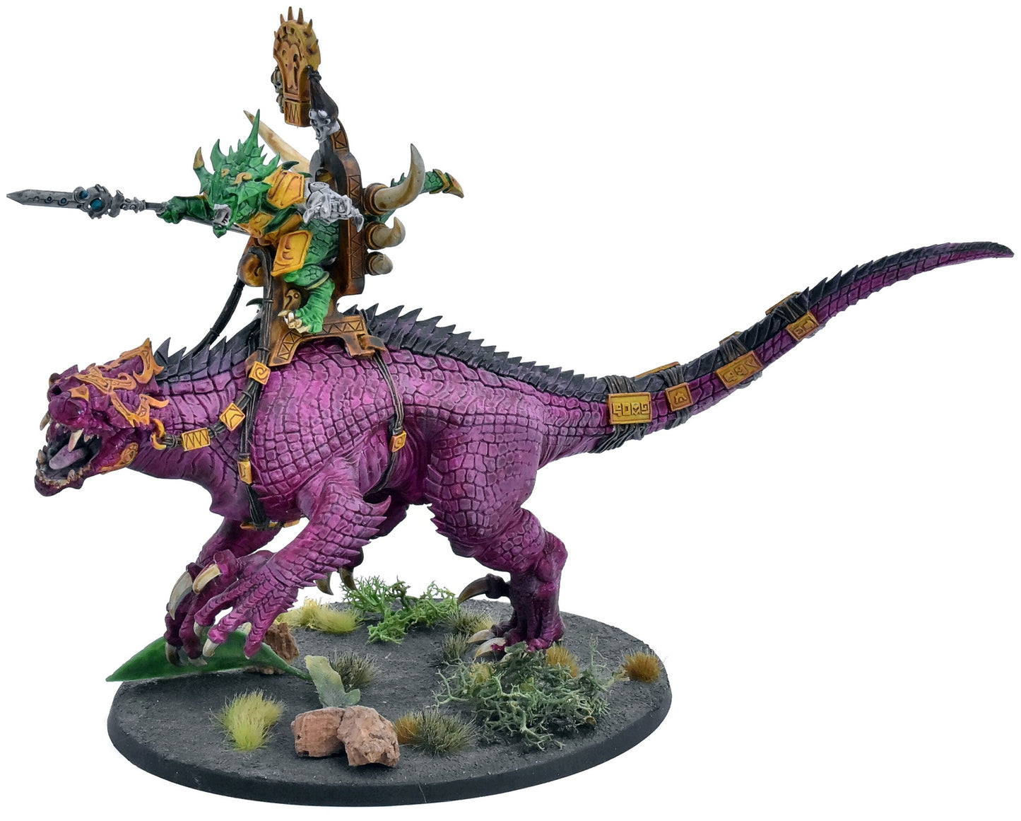 SERAPHON Saurus Scar Veteran On Carnosaur #1 Warhammer Sigmar 6436