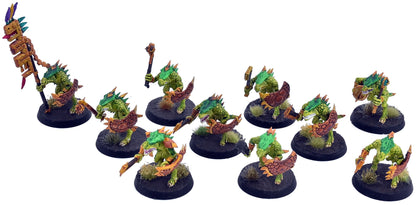 SERAPHON 10 Saurus Warriors #2 Warhammer Sigmar 6450