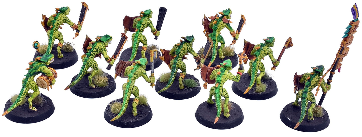 SERAPHON 10 Saurus Warriors #2 Warhammer Sigmar 6450