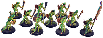 SERAPHON 10 Saurus Warriors #2 Warhammer Sigmar 6450