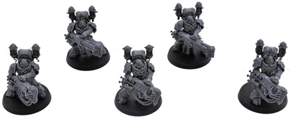 CHAOS SPACE MARINES 5 Noise Marines Emperor Children #1 40K 9623