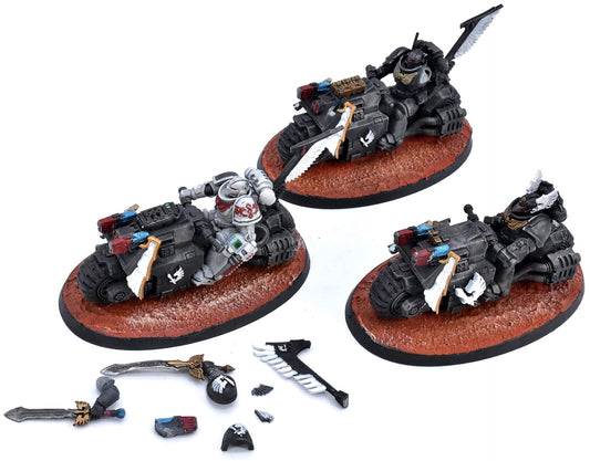 DARK ANGELS 3 Ravenwing Command Squad #2 Warhammer 40K 9722