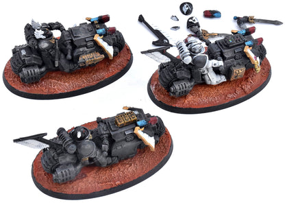 DARK ANGELS 3 Ravenwing Command Squad #2 Warhammer 40K 9722