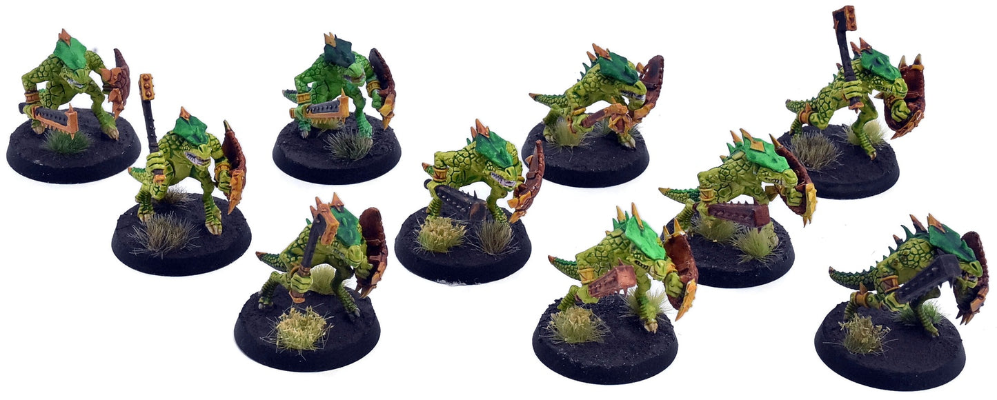 LIZARDMEN 10 Saurus Warriors #1 Old World 6610