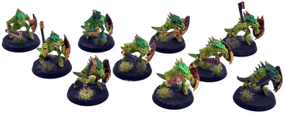 LIZARDMEN 10 Saurus Warriors #1 Old World 6610