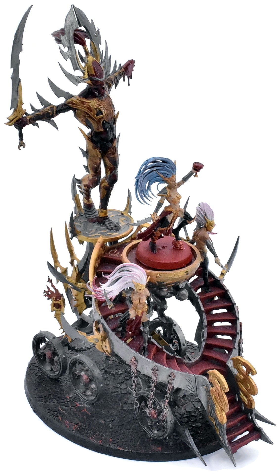 DAUGHTERS OF KHAINE Slaughter Queen On Cauldron Of Blood #1 Sigmar 9784