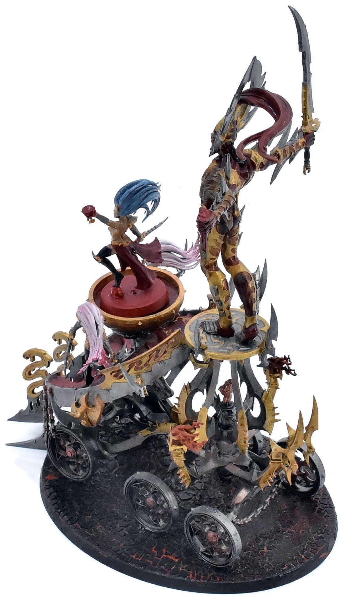 DAUGHTERS OF KHAINE Slaughter Queen On Cauldron Of Blood #1 Sigmar 9784