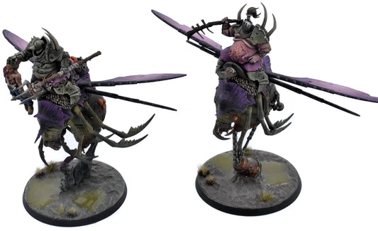 MAGGOTKIN OF NURGLE 2 Lord Of Affliction #1 WELL PAINTED INCOMPLETE Sigmar 9869